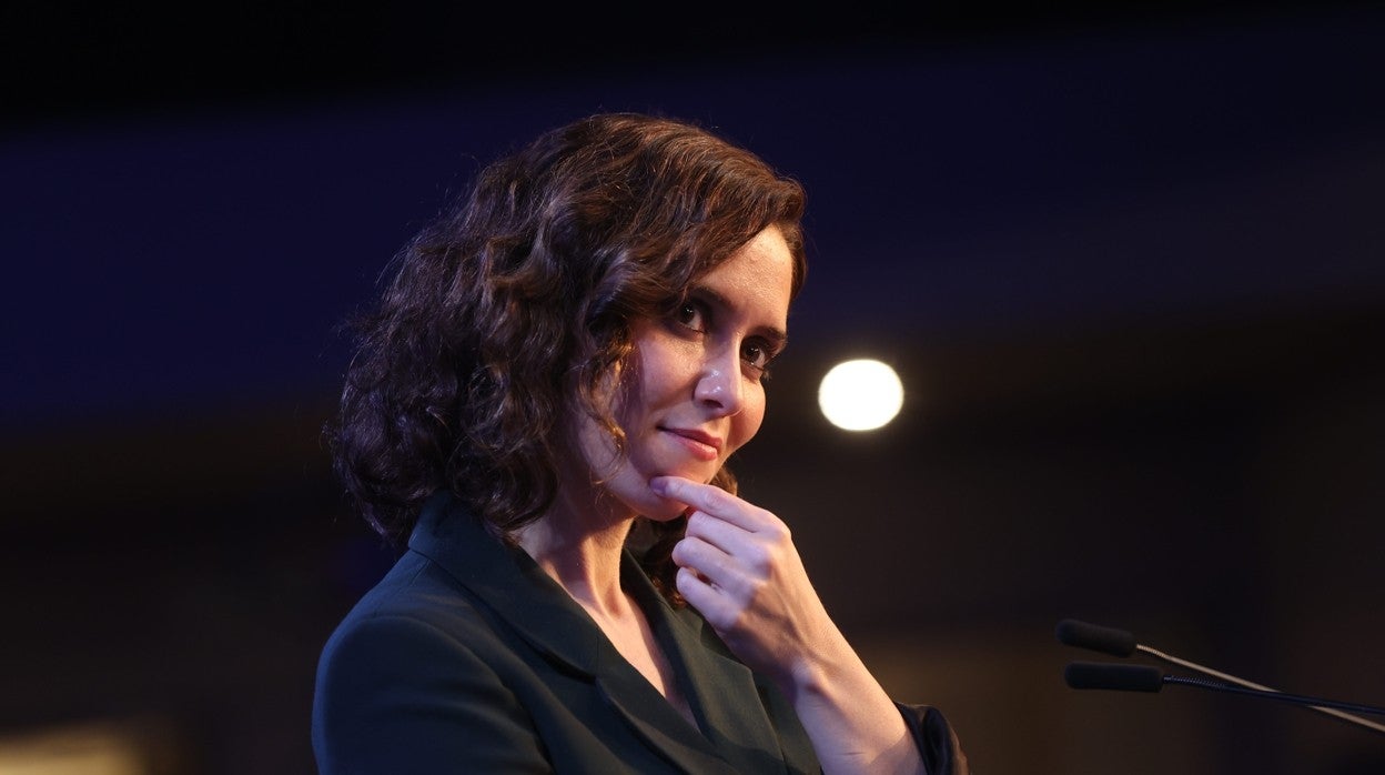 Isabel Díaz Ayuso, presidenta de la Comunidad de Madrid