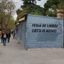 Los puestos de libros de la Cuesta de Moyano.