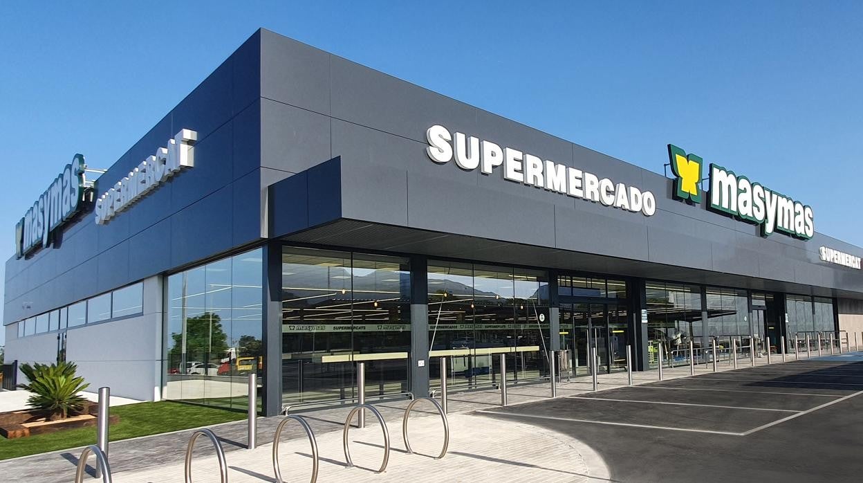 Fachada del supermercado inaugurado en Xeraco