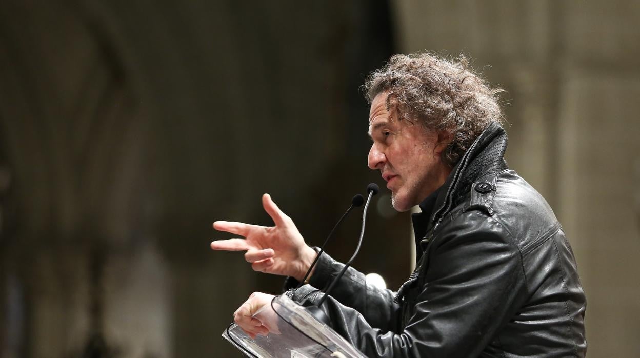 José María Cano durante su pregón en la catedral de Toledo