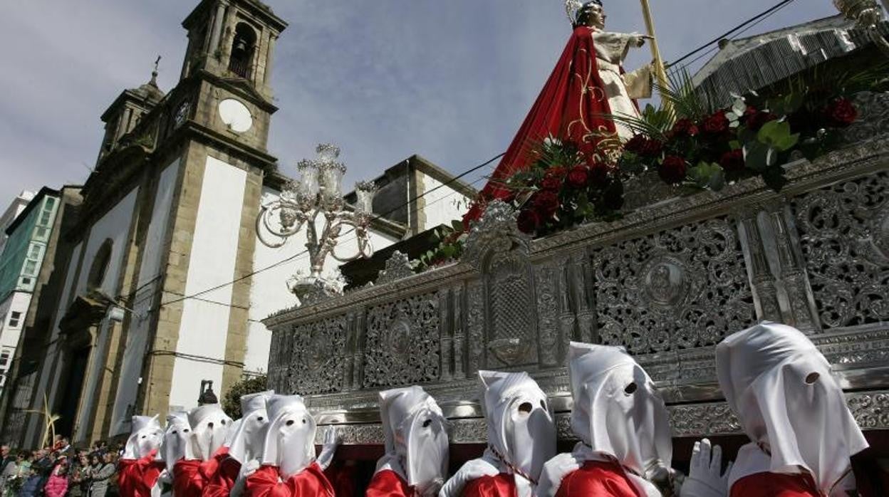 Imagen de archivo de la Semana Santa en Ferrol