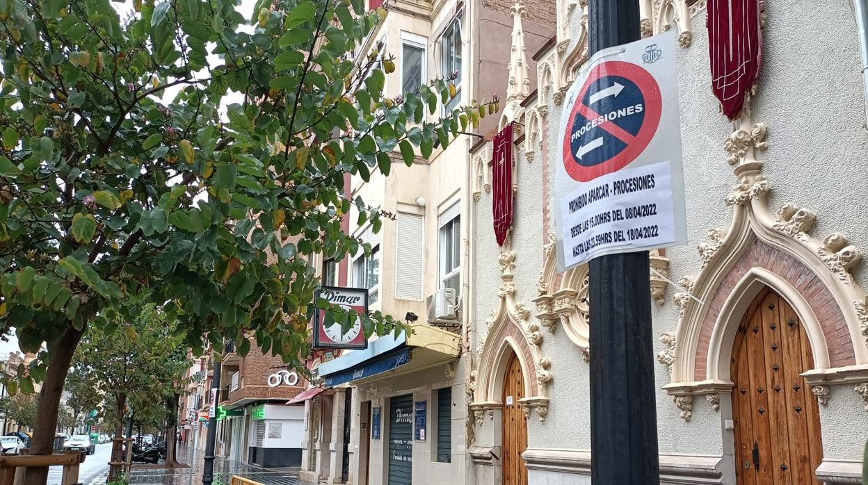 Procesiones del Miércoles Santo de la Semana Santa Marinera de Valencia suspendidas por la lluvia