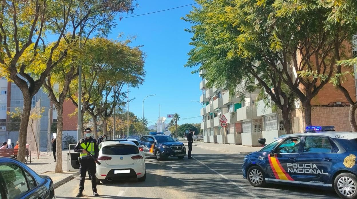 Foto de la intervención facilitada por la Policía Nacional