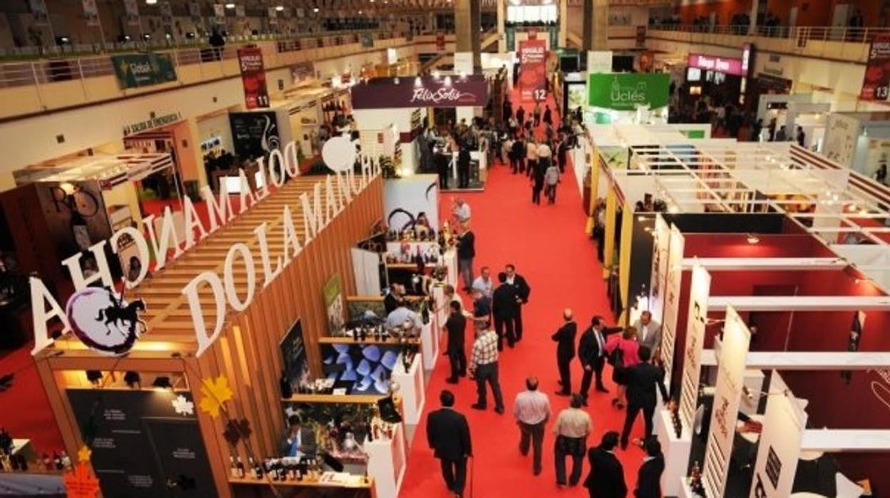 En la imagen, una de las últimas ediciones de la Feria Nacional del Vino, en Ciudad Real