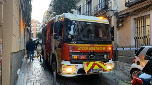 Muere una mujer de 95 años en un incendio en su vivienda del centro de Madrid