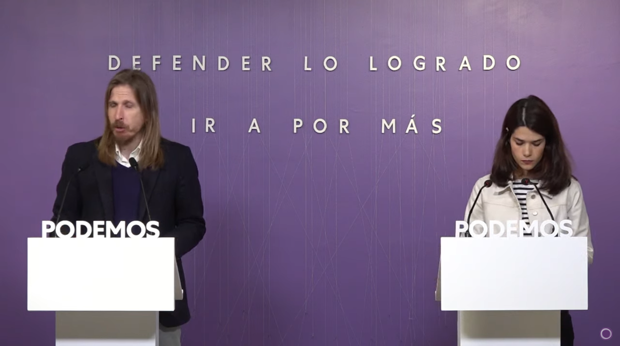 Siga en directo la rueda de prensa de Podemos