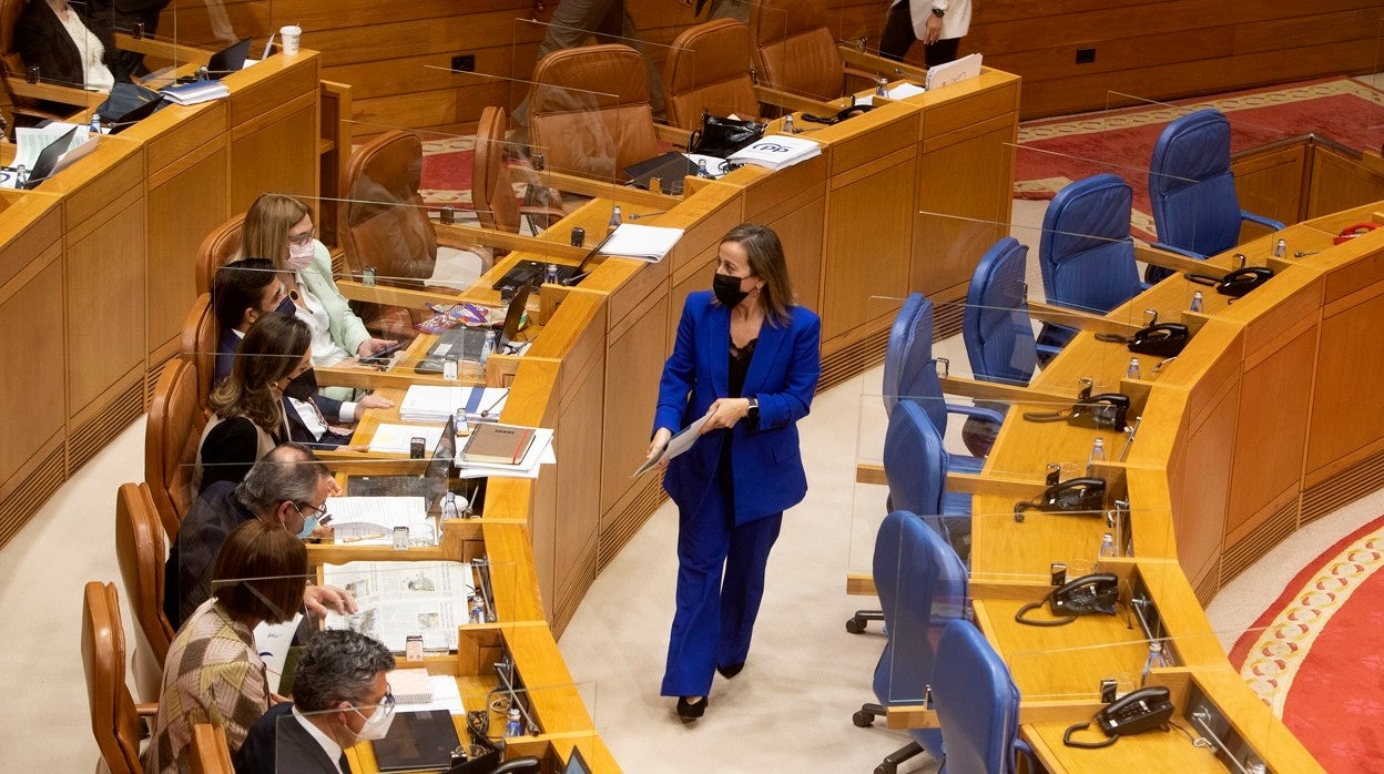 El pleno del Parlamento gallego este martes