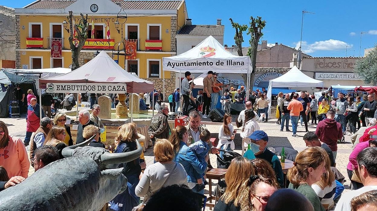 En la imagen de archivo, algunas de las actividades celebradas en la feria de la Caza y Medio Rural de Illana