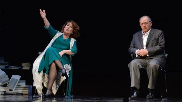 Emilio Gutiérrez Caba, María José Goyanes y la obra 'Esperando a Godot', premios Teatro de Rojas