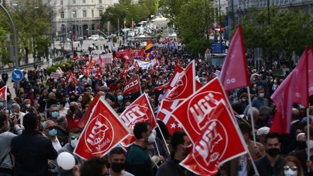 Las zonas que se verán afectadas el domingo por las manifestaciones del Día del Trabajo en Madrid