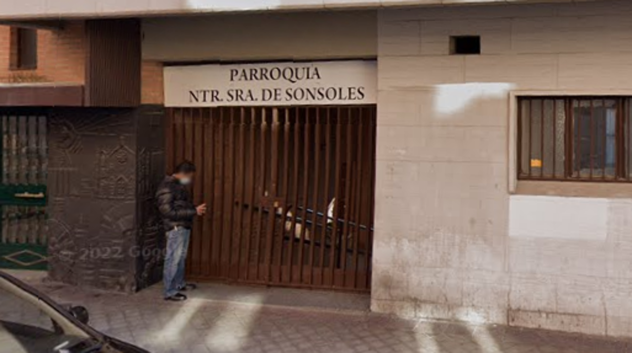 Vista exterior de la parroquia de Nuestra Señora de Sonsoles