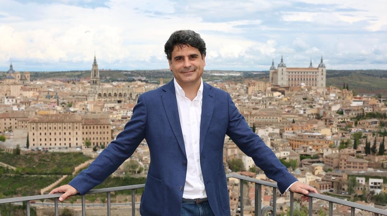 Juan José Alcalde, en el Parador de Toledo