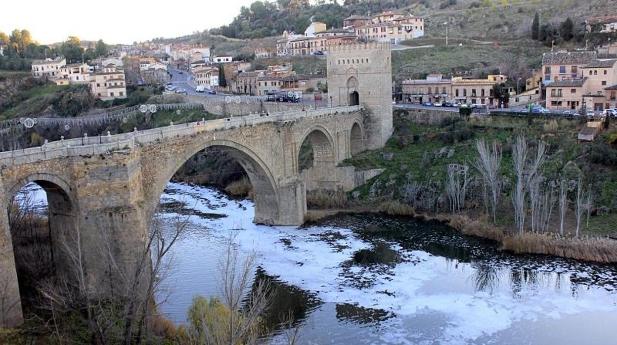 El río Tajo, a su paso por Toledo