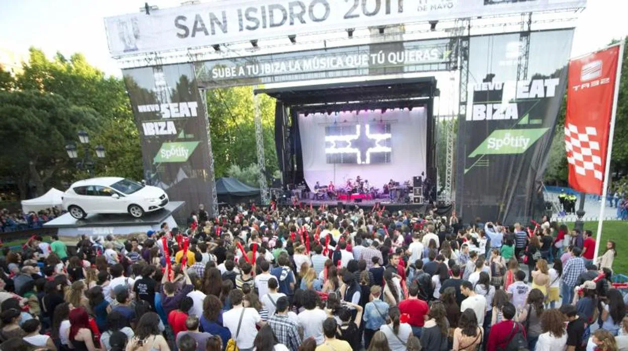 Concierto de las fiestas de San Isidro de 2011
