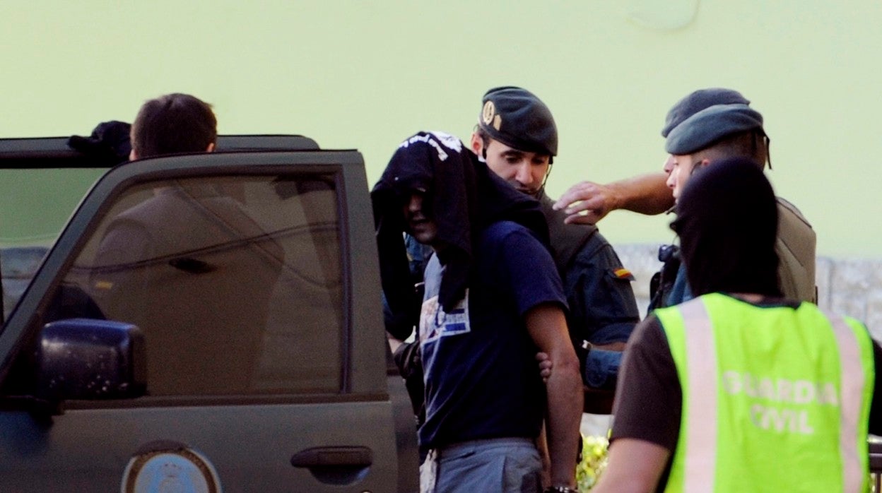 Detención del etarra Xabier Atristain