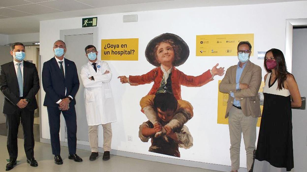 El complejo asistencial de Segovia acoge la muestra '¿Goya en un hospital?'