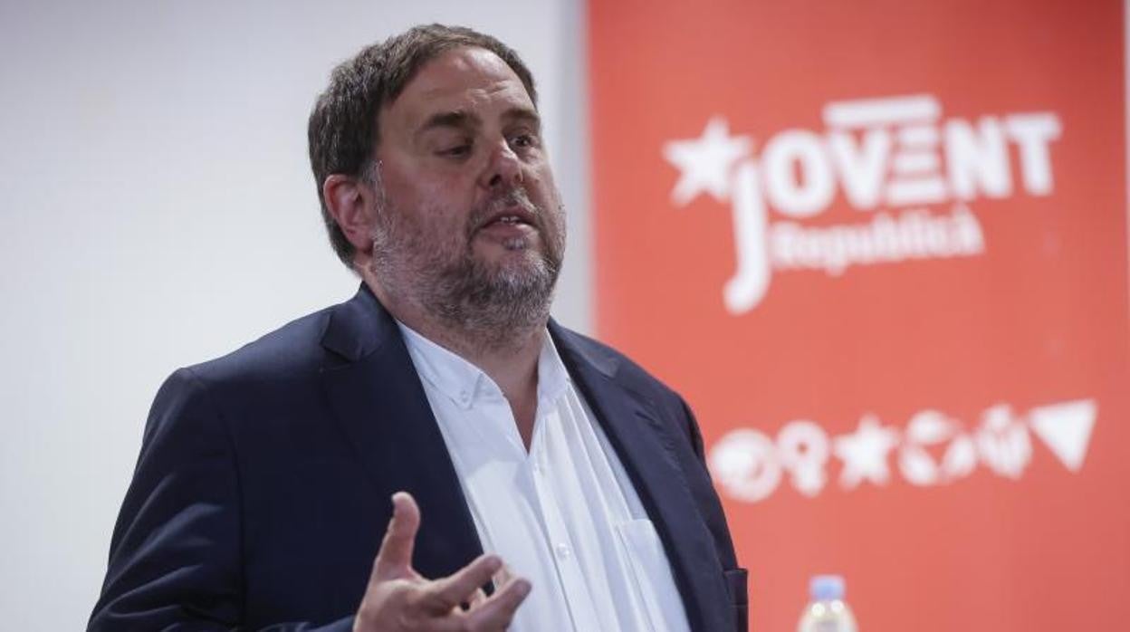 Oriol Junqueras, hoy en la Universidad de Valencia