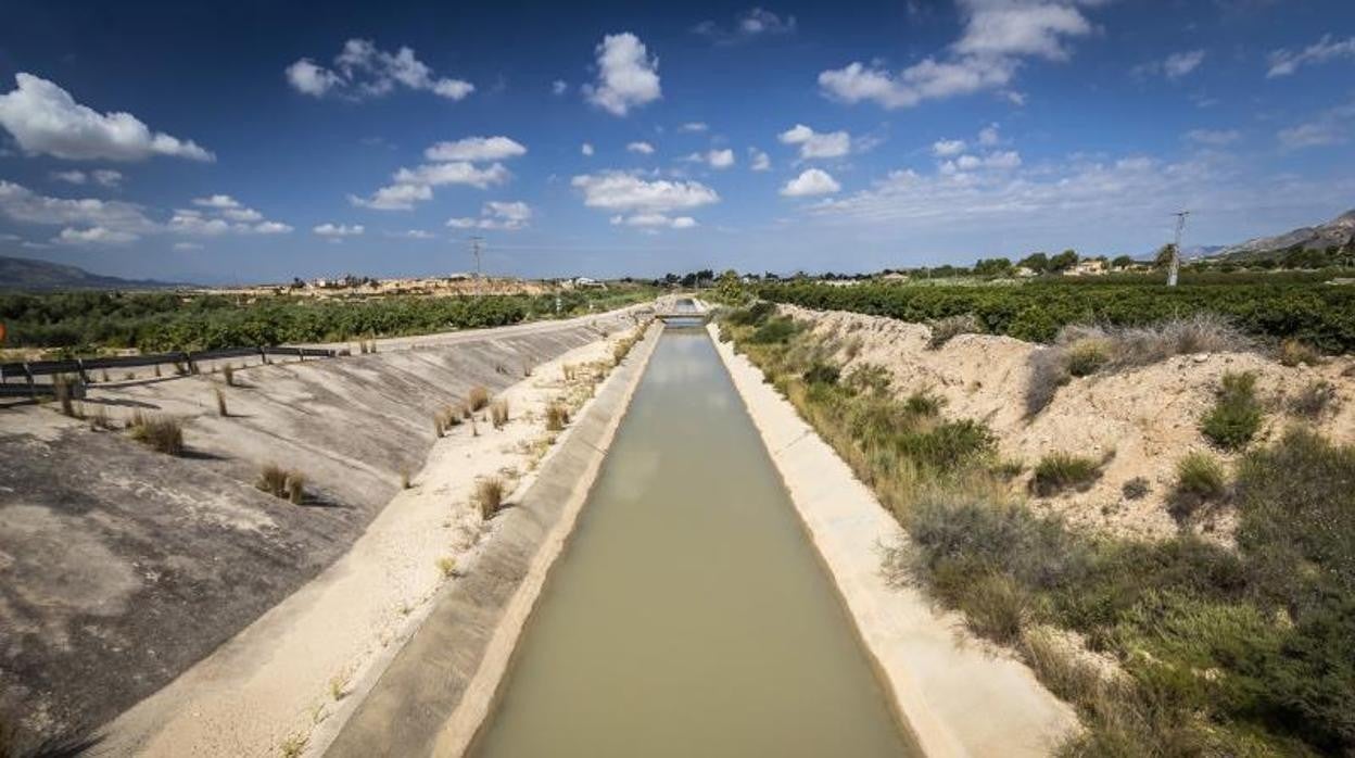 Huerta en el término municipal de La Murada en Alicante