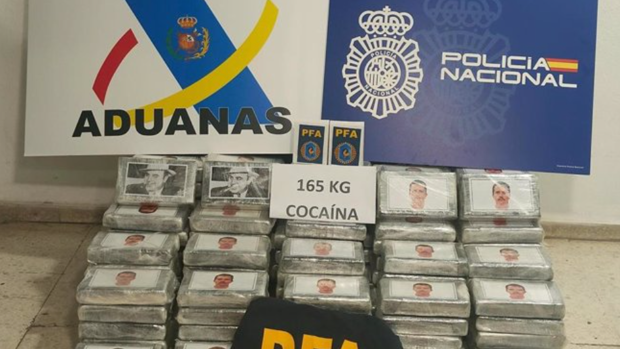 Interceptados 165 kilos de cocaína en un contenedor en el puerto de Santa Cruz de Tenerife