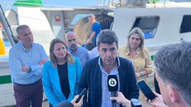 Carlos Mazón propone la supresión de todas las tasas a los pescadores de la Comunidad Valenciana