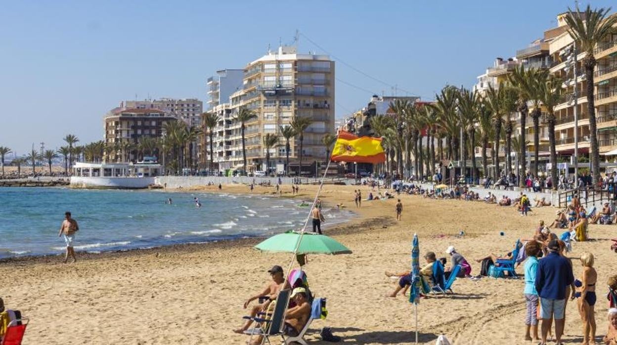 Playa del Cura en Torrevieja