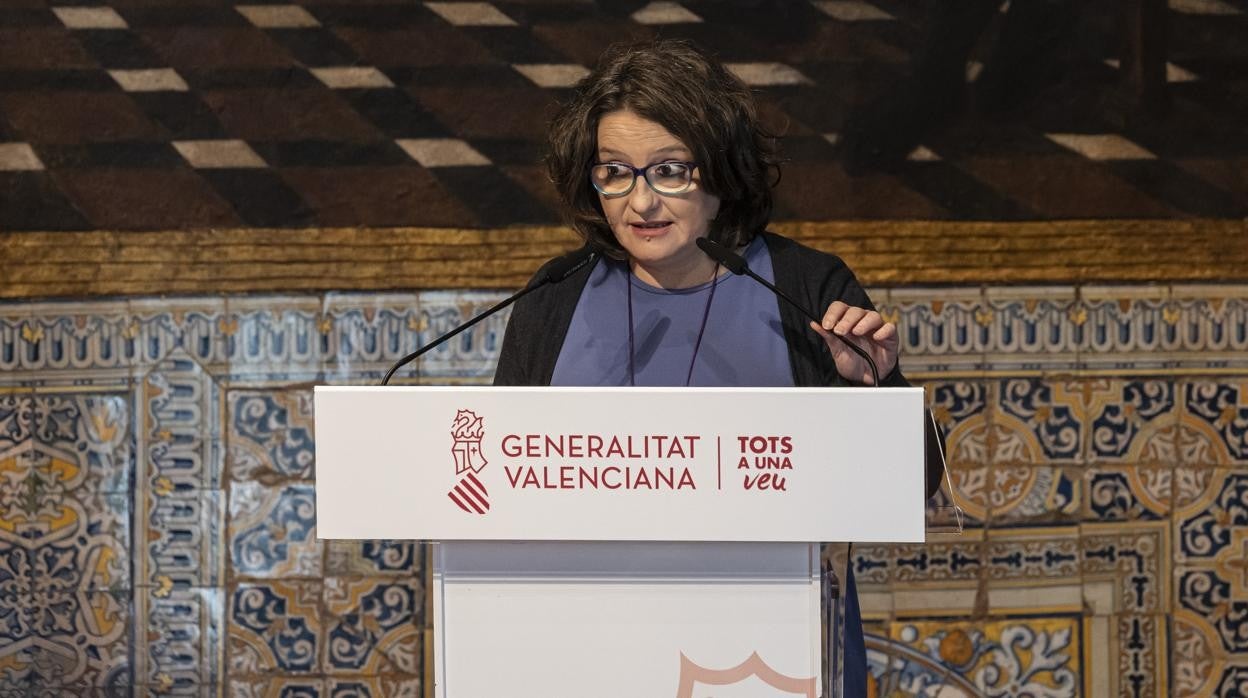 Imagen de archivo de la vicepresidenta de la Generalitat Valenciana, Mónica Oltra