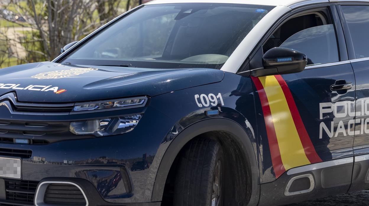 Coche patrulla de la Policía Nacional