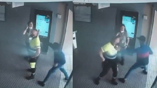 Apuñalado por la espalda un vigilante de seguridad en la estación de Igualada