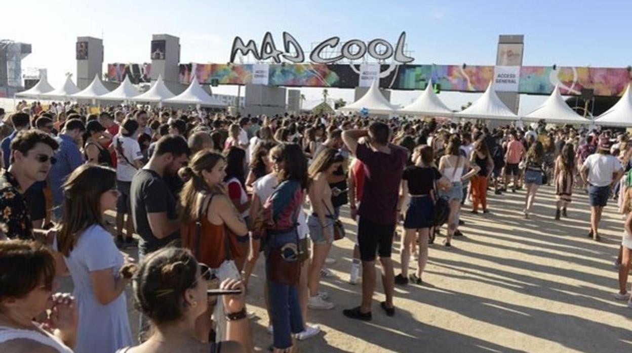 La entrada al festival Mad Cool