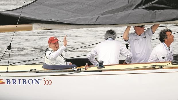 Don Juan Carlos y esa sensación de libertad que le da el mar