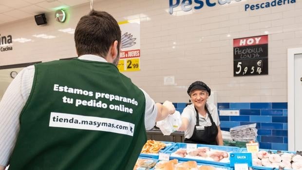 La cadena de supermercados Masymas amplía su venta online a Valencia, Castellón, Benidorm, Jávea y Alcoy