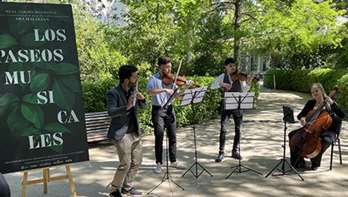 Paseos musicales por el Botánico.