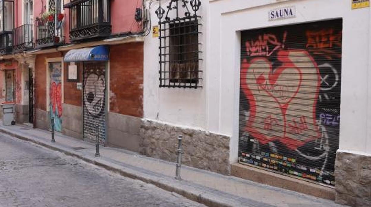 La sauna donde se detectó un foco del virus en Madrid