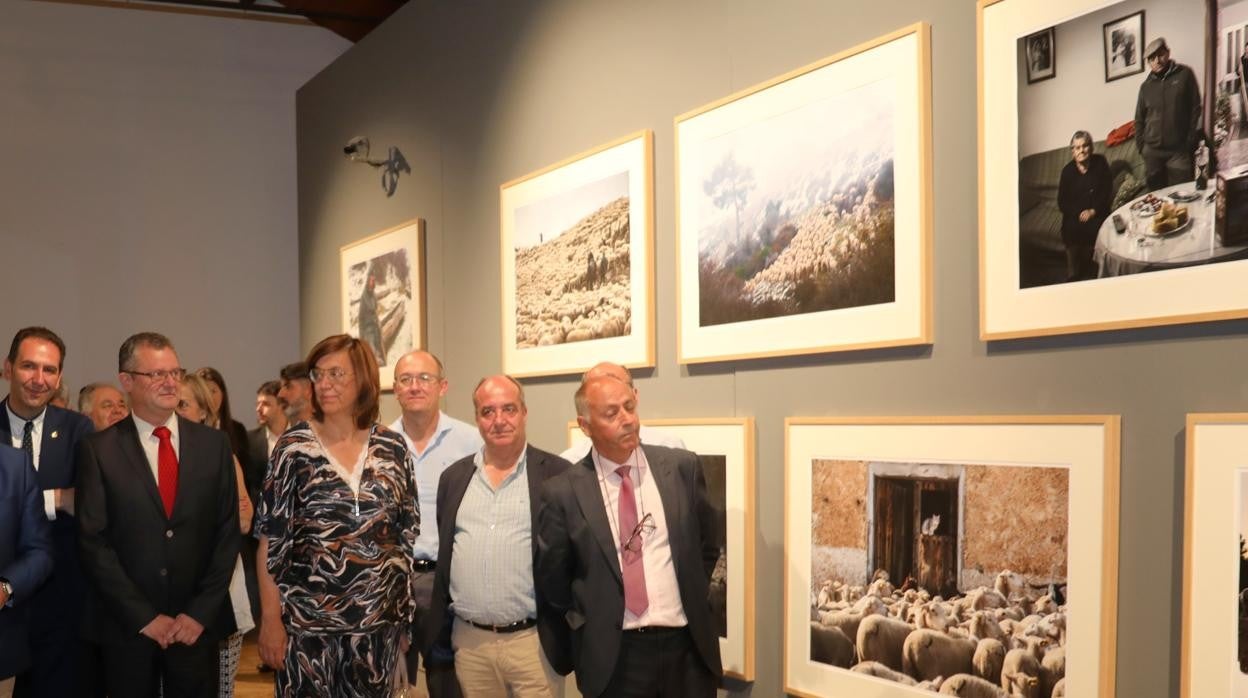 Exposición sobre la trashumancia con motivo de la Feria de la raza churra en Palencia