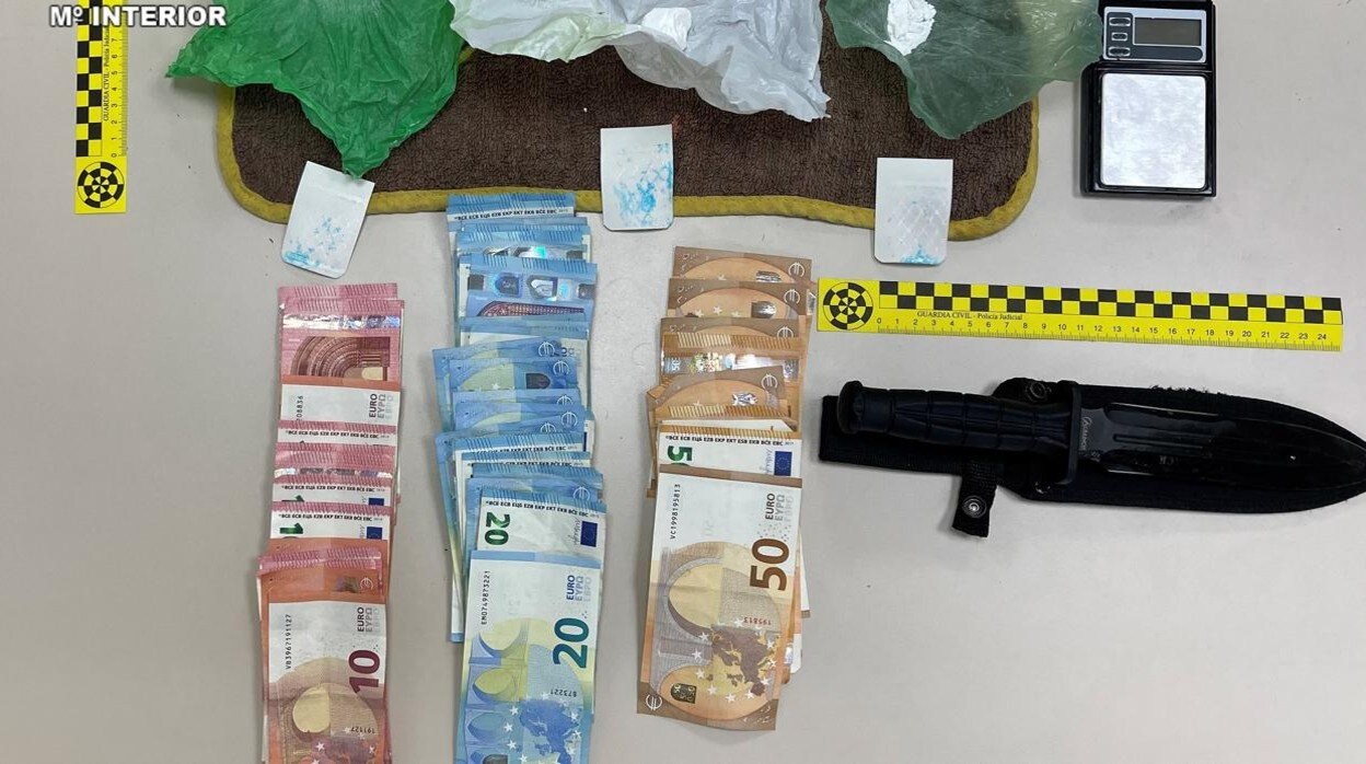 Dos detenidos por traficar con cocaína en un piso de Magán, por el que pasaban más de 50 personas al día