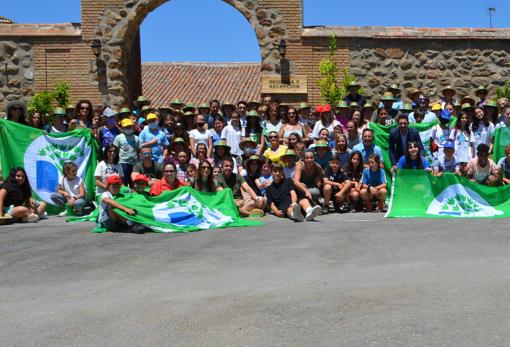 Foto de familia del XII Encuientro de Ecoescuelas