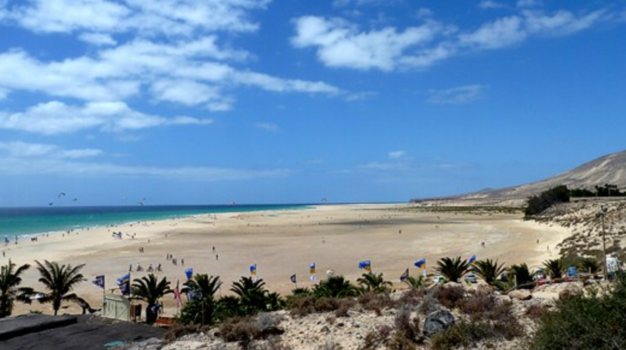 Playa Barca, espacio protegido en Fuerteventura
