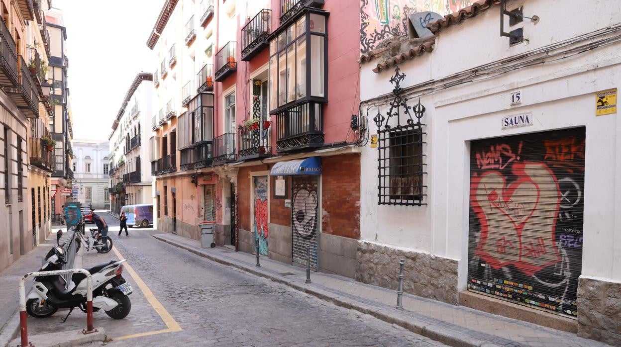 Imagen de la sauna de Madrid en la que se detectó un foco de la viruela del mono