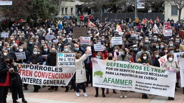 Cuenca Ahora llevará ante la Audiencia Nacional la decisión del Gobierno de «desmantelar» el tren