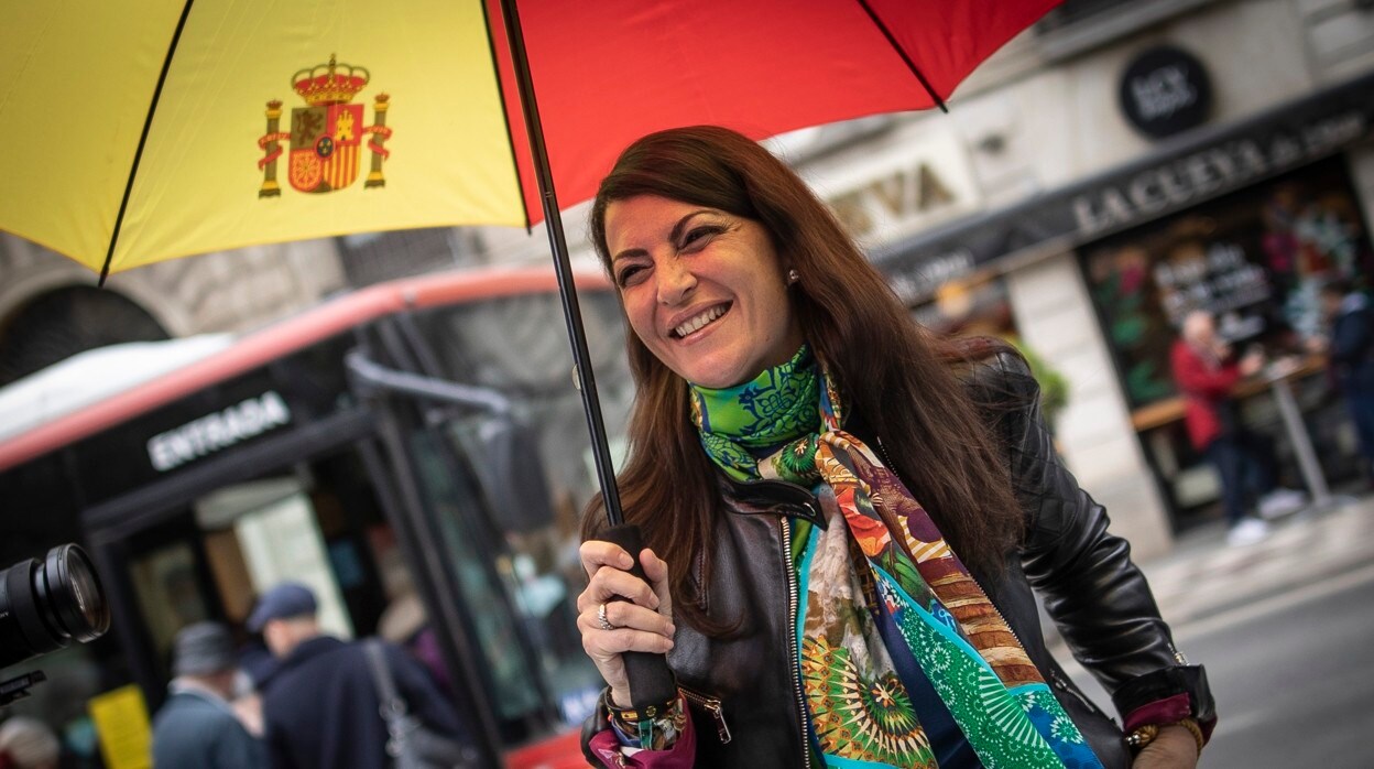 Macarena Olona, candidata de Vox a las elecciones andaluzas