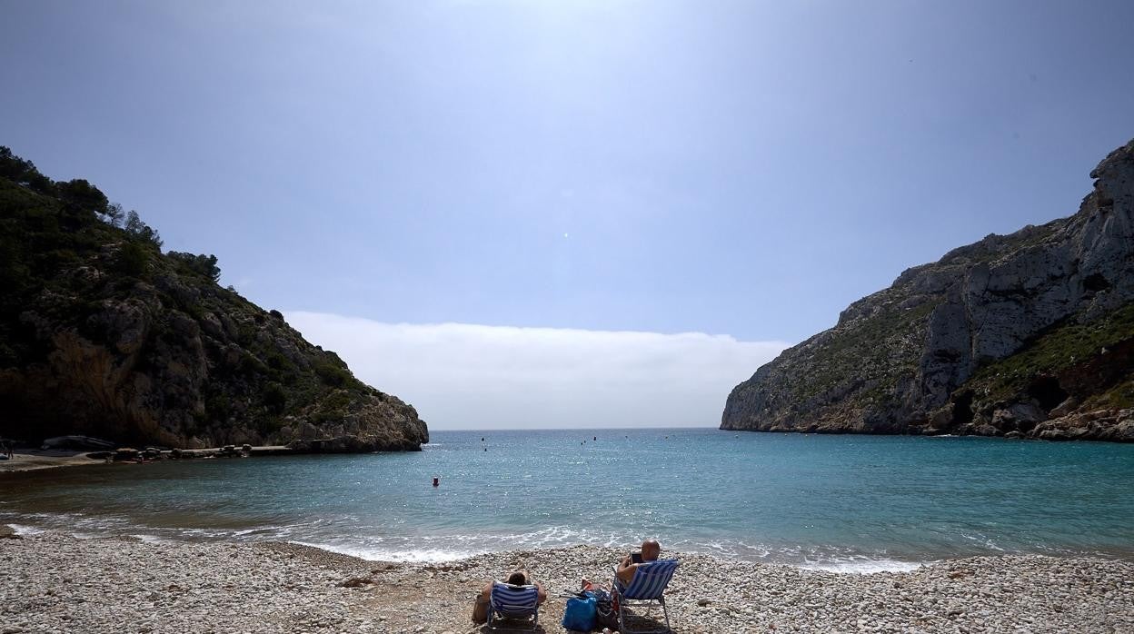 Imagen de la cala de la Granadella