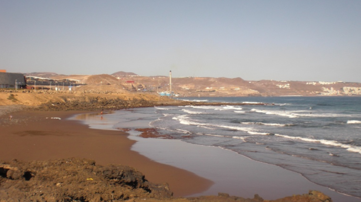 Playa de La Restinga-Media Luna en Telde, Gran Canaria