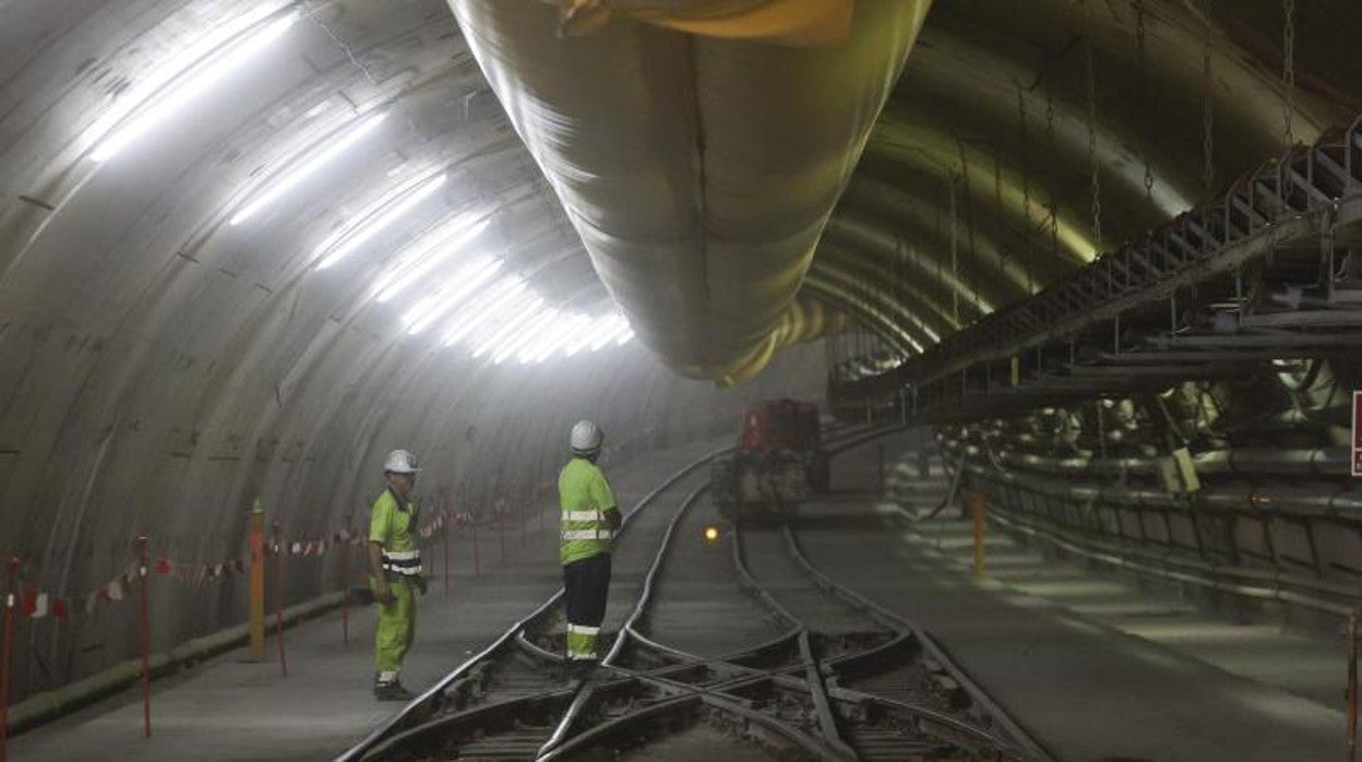 Túnel del futuro tramo de la L9