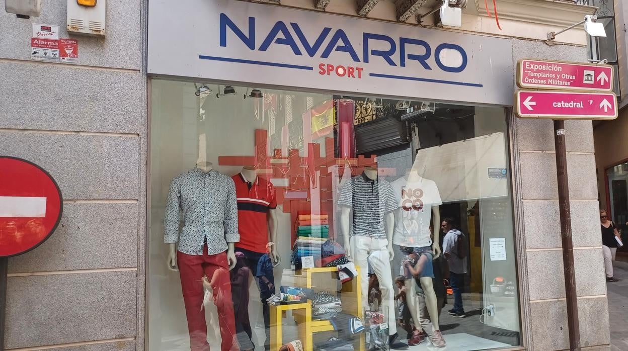 Tienda de Navarro en las Cuatro Calles de la zona antigua de Toledo