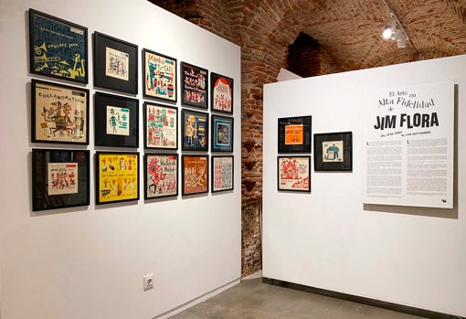 La exposicón 'El Arte en Alta Fidelidad de Jim Flora'