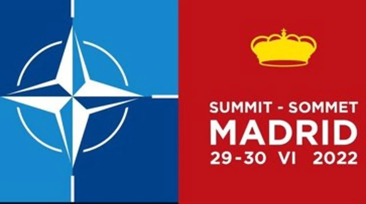 Imagen del logo de la OTAN para la Cumbre de Madrid