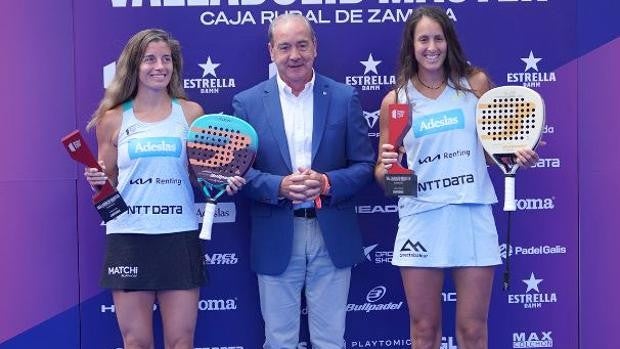 Valladolid aclama como campeones de pádel a Triay, Salazar, Lebron y Galán