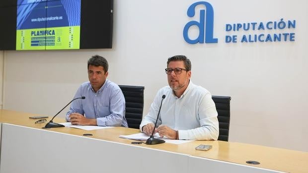 La Diputación de Alicante aumenta su Plan Planifica a 81 millones para que la inflación no pare obras municipales