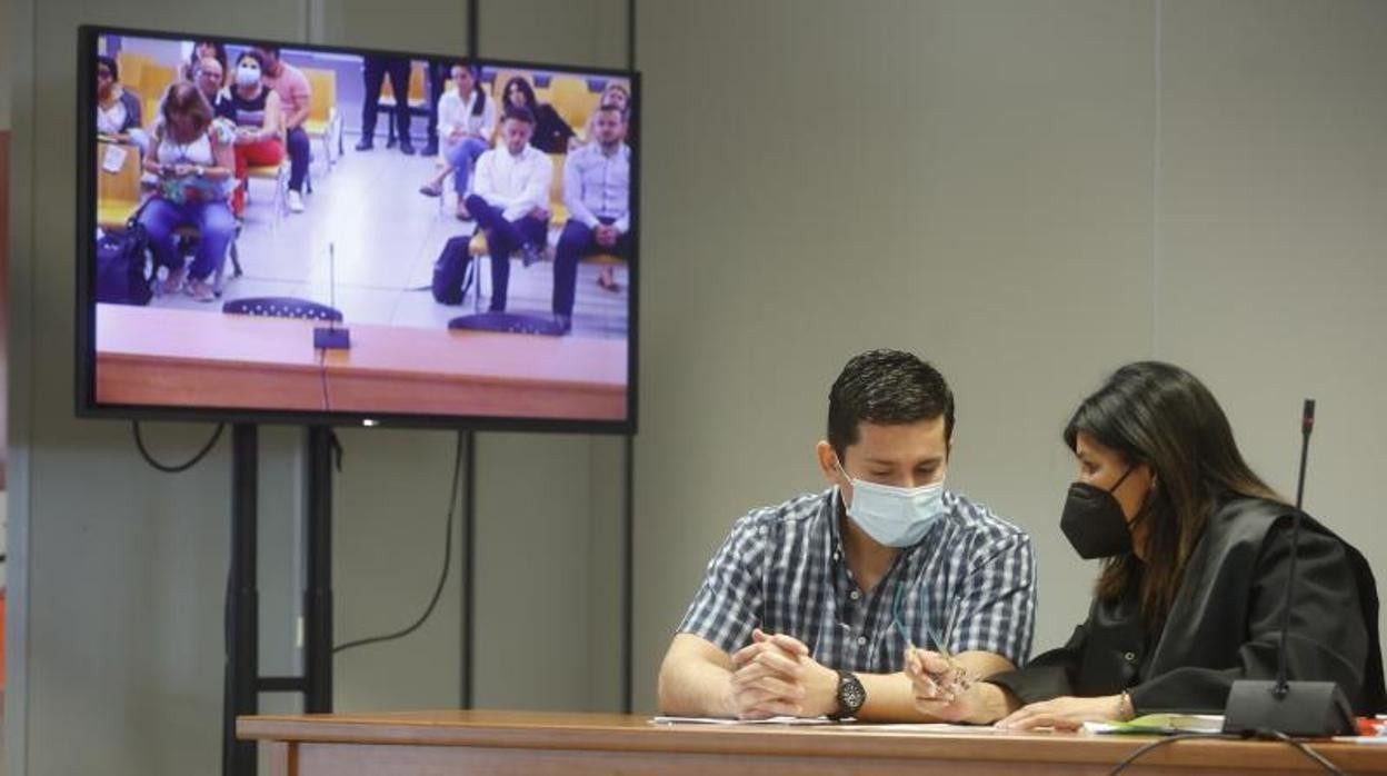 Imagen de Jorge Ignacio Palma en la Audiencia Provincial de Valencia