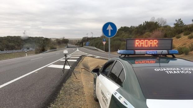 'Cazado' a 212 kilómetros por hora por la A-1, a la altura de Villalmanzo (Burgos)